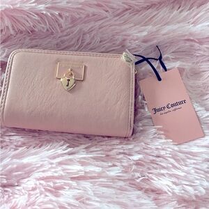 New Juicy Couture Pink Diamond Multi Compartment Bifold Wallet with tags